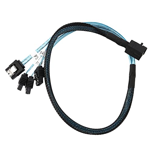 Cable Mini SAS a SATA, 1.6 pies