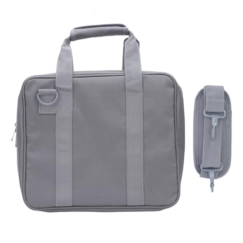 CHICIRIS Satelliten-Aufbewahrungstasche, wasserdichte Tasche mit Verstellbarem Riemen, Schaumstoff-Futterschicht, Oxford-Gewebe, TSA-Schloss & Ladeanschlüssen, für Outdoor-Camping &