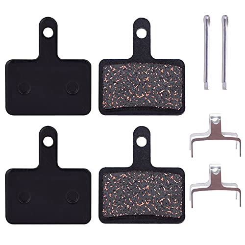 LYYDAN Lot de 2 plaquettes de frein pour vélo - Résine haute performance semi-métallique DB-S01 - Plaquettes de frein pour VTT - Légères Cover