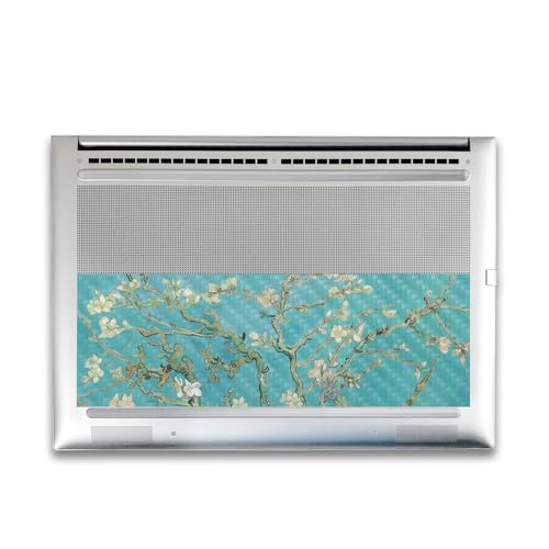 Image of Carbon Fiber Gaming Skin Compatible with HP Envy x360 16 inch (2023) - Almond Blossom - Premium 3M Vinyl Protective Wrap Decal Cover - Easy to Apply | Crafted in The USA by MightySkins