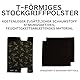 SPRING SEAON Gehstock Griffpolster – Weiche, rutschfeste Handauflage für Spazierstock & Wanderstock – Bequemer Griffschutz, reduziert Druck & Schwitzen – Ideal für Senioren & Outdoor-Aktivitäten