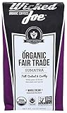 Wicked Joe Coffee Sumatra Whole Bean, 12 oz, 0.88 Pound