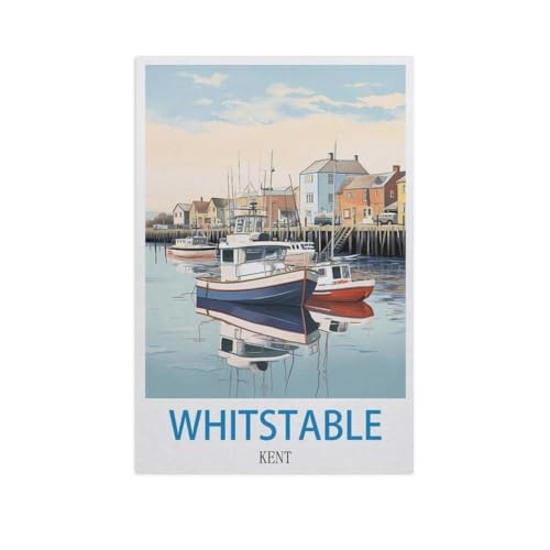 Kit Broderie Diamant Whitstable Kent - Diamond Painting Kits Complet 40x50 cm