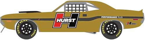 Miniatura 2 de 1970 Dodge Challenger RT dorado - Greenlight 41140C48 - Coche de juguete a presión escala 164