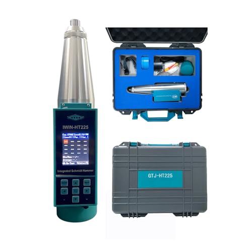 Esclerómetro digital para hormigón y control de resistencia estructural 6