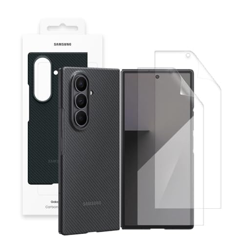 Galaxy Z Fold7 カーボンシールドケース ブラック Amazon.co.jp: SAMSUNG Galaxy Z Fold7 Carbon Shield Case 純正