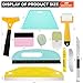 WRAPXPERT Peel and Stick Wallpaper Tools,Wallpaper Smoothing Tool Kit with Smoother,Edge Guider,Paste Brush for Backsplash Tile,Contact Paper