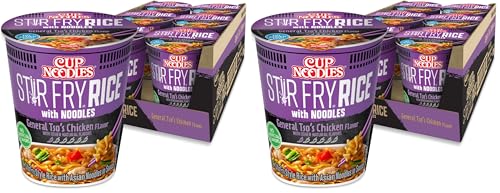 Nissin Cup Noodles Stir Fry Rice with Noodles, General Tso's