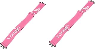 2 Pçs Alça De Óculos De Esqui Óculos De Sol Esportivo Cordão Rosa Óculos De Snowboard Alça De Óculos De Esqui Esportivo Alça De Óculos De Esportes Alça De Corda De Segurança Cinta