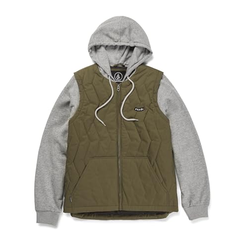 Image of Volcom Men's September Puff Body Hooded Jacket