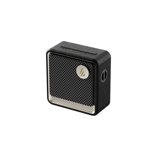 Edifier ES20 Premium Bluetooth Lautsprecher – mit kraftvollem 360° Sound, Bluetooth 5.4, RGB-Ambientebeleuchtung, bis zu 15h Akku, wasserdicht IP67, ConneX App, Dual Pairing (ES20 Black)