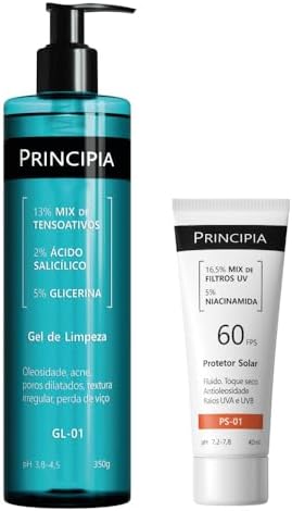 PRINCIPIA, Kit com duas fórmulas com alta eficácia um gel de limp...