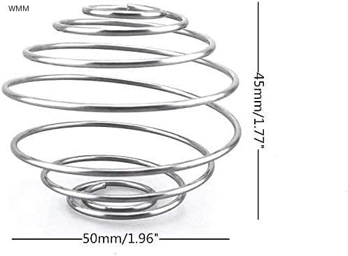 Miniatura 4 de 4 bolas agitadoras de gran tamaño de 2.1 pulgadas para batidos de proteínas, batido y aderezo de ensalada, bola agitadora de acero inoxidable 304