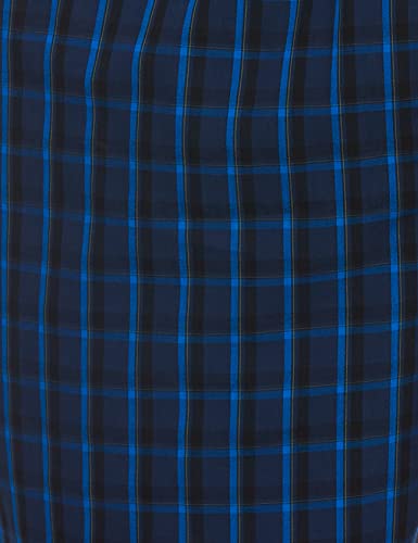 Image of Jockey 9005 Men's Super Combed Mercerized Cotton Woven Fabric Regular Fit Printed Bermuda with Side Pockets