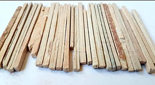 4OUR FAITH Indias Best Edible Broken Red Slate Bar Pencils (1000 gm)/ Natural Limestone/Earthy Goodies