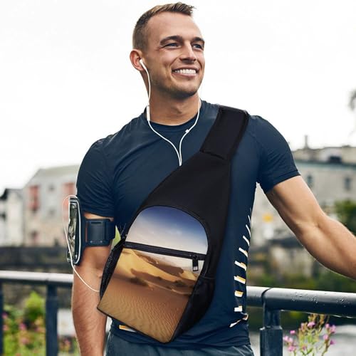 Bolso tipo bandolera Desert Landscape para deporte y trekking miniatura 2