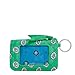 Vera Bradley Iconic Zip ID Case, Signature Cotton, Garden Green Leaf