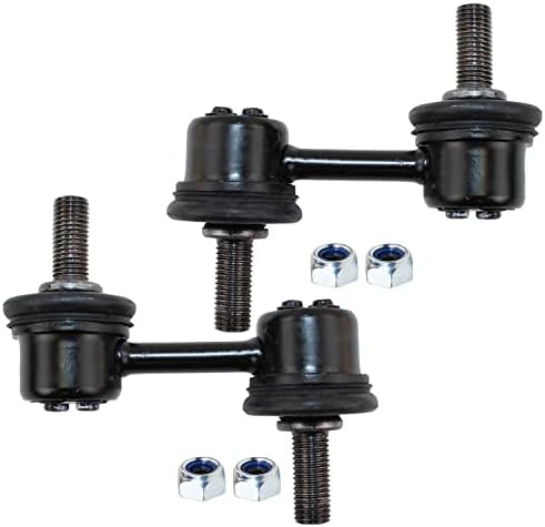 Bison Performance Set of Front Left LH & Right RH Steel Suspension Stabilizer Sway Bar Links Pair (2 Pieces) For Subaru Forester, Impreza, Legacy, Outback, WRX STI