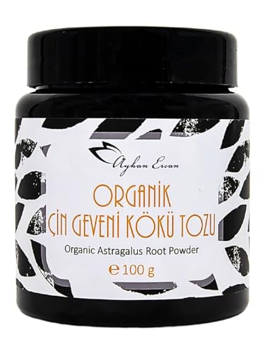 Organik Astragalus Root Çin Geveni Kökü Tozu 100 G