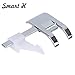 Smart H Adjustable Guide Sewing Machine Presser Foot. Fits for Low Shank Domestic Sewing Machine. Snapping On Brother, Babylock, Singer, Janome , Juki, New Home.
