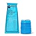 Medline Blue Emesis Bags, Vomit Bags, Motion Sickness Bags, Disposable, Graduated Markings, Urgent Cares, Cars, Boats, Planes, 24 Pack