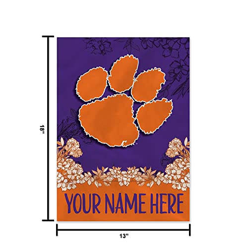 Image of Rico Industries NCAA Standard /Primary Personalized Garden Flag
