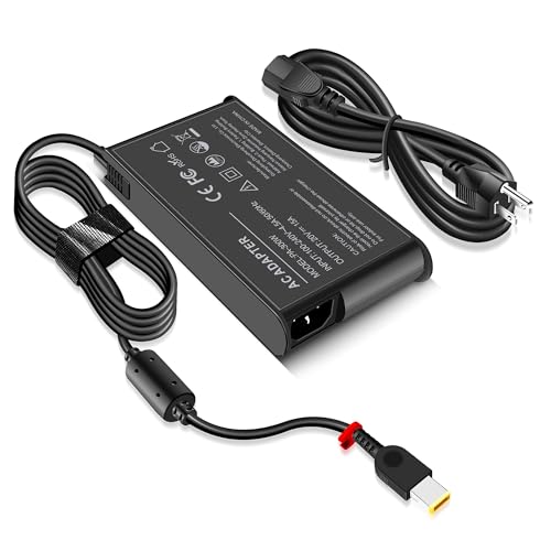 300W Laptop Charger Compatible with Lenovo Legion Pro 7 7i 5 5i Y720 Y740 ThinkPad R7000P R9000P Y9000K 9000K ADL300SLC3A ADL300SDC3A Power Supply AC Adapter