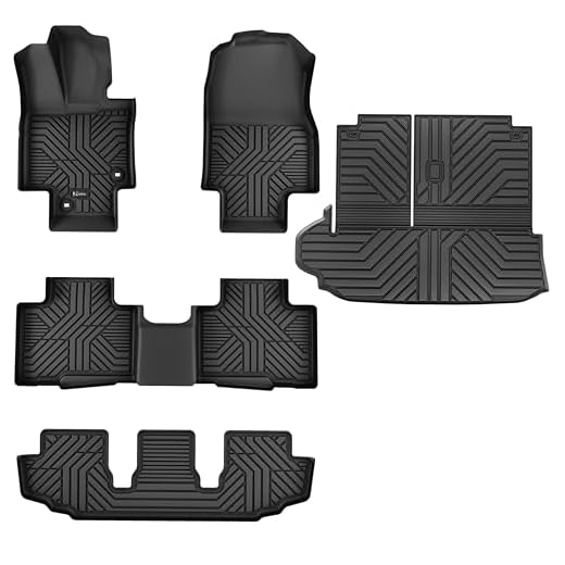 PARTZER 3-Row All-Weather Mat Set