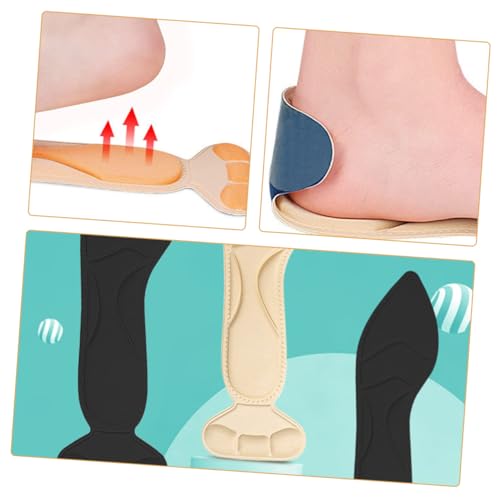 2 Pares Plantillas Transpirables de Espuma Suave para Tacones Altos Mujer miniatura 4