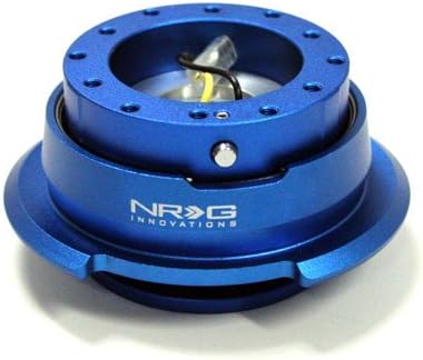 NRG Steering Wheel Quick Release Gen 2.8 Blue Diamond Cut (Part: SRK-280BL)