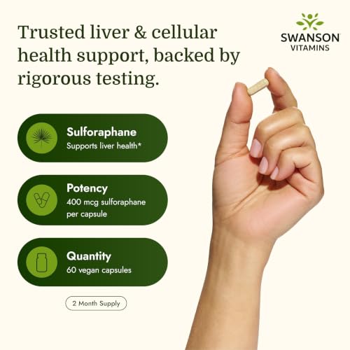 Swanson Sulforaphane Broccoli Sprout Supplement