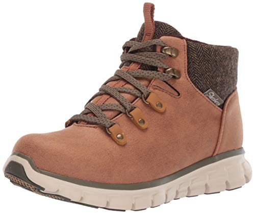 Skechers Women's Synergy-Mountain Dreamer Chukka Boot, Chestnut, 7 M US