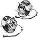 Detroit Axle - New (Both) Front Wheel Hub and Bearing Assembly For - 2008-16 Chrysler Town & Country - [2008-16 Dodge Grand Caravan] - 2012-14 Ram Cargo Van - [2009-12 VW Routan]