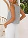 IDEALSANXUN Striped Tank Top for Women 2026 Cotton Linen Cute Crop Spring Summer Tops Sleeveless Shirts Blouses Beach Vacation Clothes, Striped Black, M