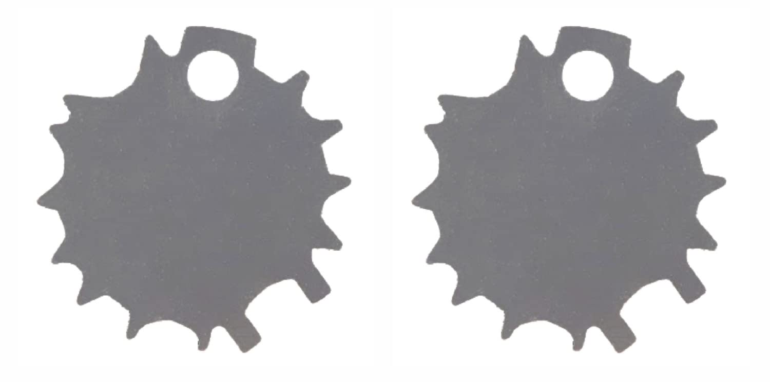 Shear & Scissor Adjustment Tool - Universal Tension Key - Fits Beauty & Grooming Shears from Kenchii, Wolff, Kamisori, Kasho, Washi, and Many More (2 Pack, I'll Lose One)