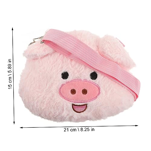 LIFKOME Cute Crossbody Pouch for Girls Pink Single-shoulder Bag for Daily Essentials Durable Storage Pouch for Cosmetics Phone and More4