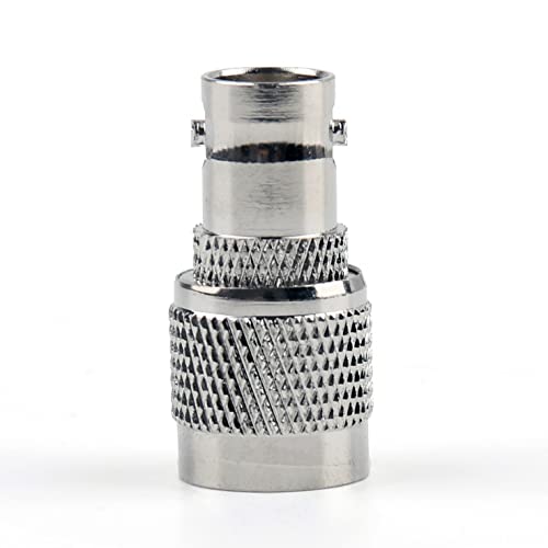 Areyourshop 10Pcs Adapter Bnc Female Jack To Tnc Male Plug Connector Straight F/M #TOP4