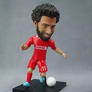 サッカーフィギュア Amazon | サッカーアクションフィギュア モハメド・サラー リ