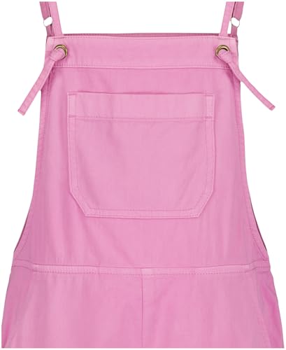 Image of Billabong Girls' Wave Watch Sleeveless Romper, Adjustable Spaghetti Straps, Front Pockets