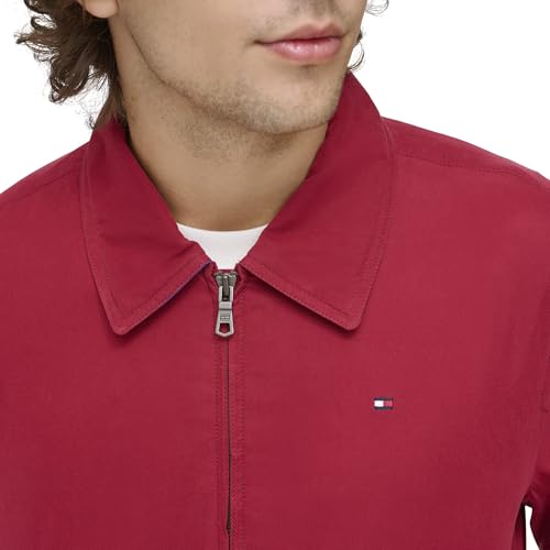 Image of Tommy Hilfiger Men's Lightweight Zip-up Microtwill Golf Jacket (Standard and Big & Tall Sizes)