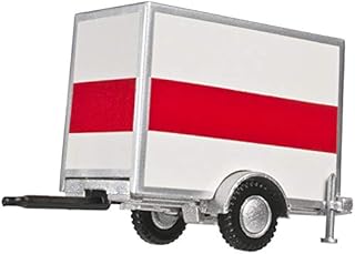 Atlas BOX TRAILER W/SINGLE AXLE-STRP
