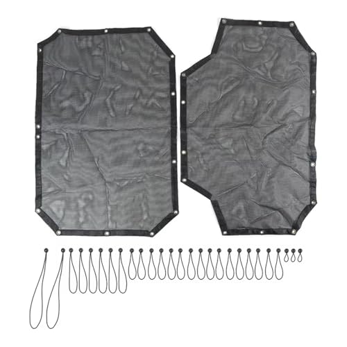 Protection solaire voiture filet pare-soleil pour toit Jeep Wrangler JK 4 portes