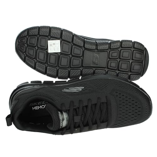 سكيتشرز حذاء تراك للرجال بلون اسود مقاس 43 EU