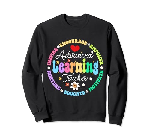 Groovy Advanced Learning Teacher Appreciation Week Sweatshirt