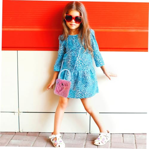 KESYOO Cute Rabbit Crossbody Bag for Adorable Cartoon Coin Purse Versatile Handbag Shoulder Bag for Easter Birthdays with Bow Detail4