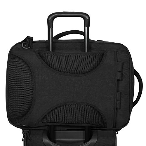 Hynes Eagle 44L Carry on Backpack Flight Approved Compression Travel Pack Cabin Bag, Black