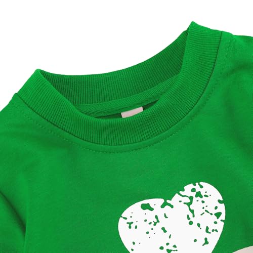 Image of Akyzic Boys Sweatshirts Cotton Long Sleeve Crewneck Pullover Toddler Kids Winter Warm Shirt Sweater Tops 3t-8t