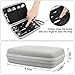 KiBcsLic Case Carrying Storage Professional Sturdy EVA Protection Accessories Hard Case, Gray