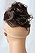 CAISHA Synthetic Fiber Hairpiece Scrunchie Scrunchy Updo Slightly Wavy Brown Mix G15B