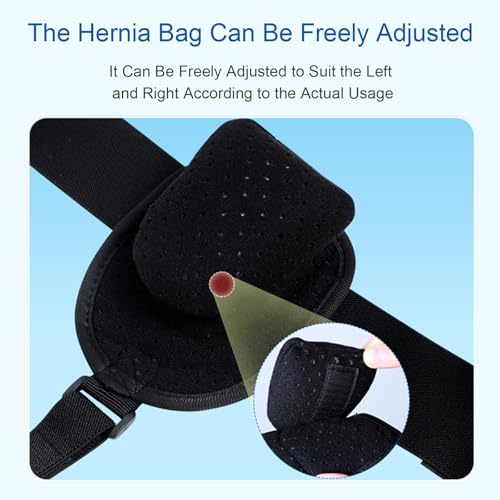 Soporte para Hernia Masculina Ajustable Lado Izquierdo o Derecho miniatura 2